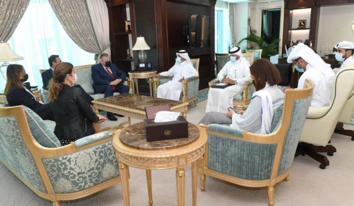 Secretary-General of Ministry of Foreign Affairs Meets European Parliament's Delegation
